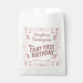 フェアリーファースト誕生日ピンクスウィートガールズデイパーティー フェイバーバッグ (正面)