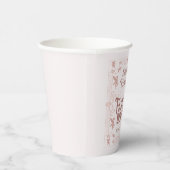 フェアリーファースト誕生日ピンクスウィートガールズデイパーティー 紙コップ (右)