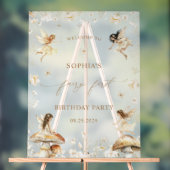 フェアリーファースト誕生日ボホウェルカムアクリルサイン アクリルサイン (ニュートラル)