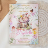 フェアリーファースト誕生日招待状 招待状