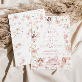 フェアリーファースト誕生日招待状 招待状