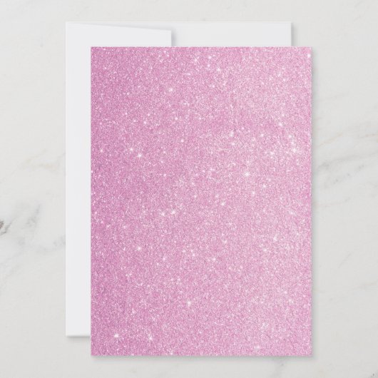 フェアリーファースト誕生日招待状 招待状 (裏面)