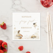 フェアリーファースト誕生日 スタンダードカクテルナプキン (インサイチュ)