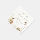 フェアリーファースト誕生日 スタンダードカクテルナプキン (角)