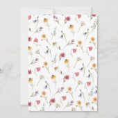 フェアリーファースト誕生日 招待状 (裏面)