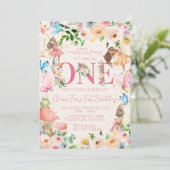 フェアリーファースト誕生日 招待状 (スタンド正面)