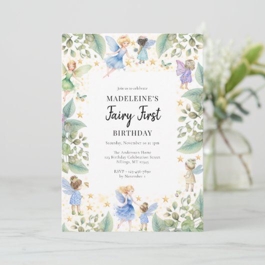 フェアリーファースト1thバースデーマジカルガーデン 招待状 (スタンド正面)