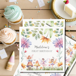 フェアリーファースト・マジカルガーデン1st誕生日 スタンダードカクテルナプキン