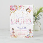 フェアリーフォレストガール誕生日マジカル 招待状 (スタンド正面)