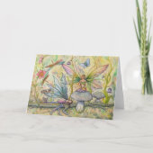 フェアリーフレンズカワイイファンタジーイラストレーション カード (正面)