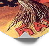 フェアリーフレンドリーヴィンテージハロウィーン ポスター (角)