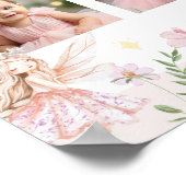 フェアリーフローラガーデン1年目の写真マイルストーン ポスター (角)