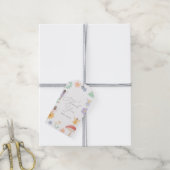 フェアリーフローラガールバースデーパーティー ギフトタグ (より糸付き)