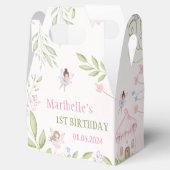 フェアリーフローラガールバースデーパーティー フェイバーボックス (オープン)