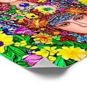 フェアリープリンセスシスターズオリジナルアールヌーボー ポスター (角)