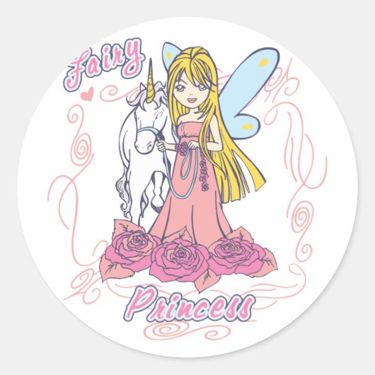 フェアリープリンセストドラーベビー ラウンドシール (正面)