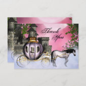 フェアリープリンセスフラットサンキューカード サンキューカード (正面/裏面)