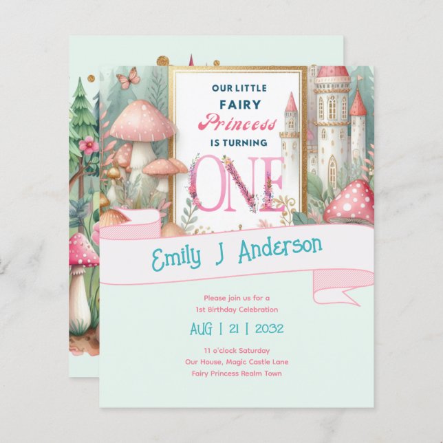 フェアリープリンセス1stバースデーフェアヤコアフェアヤテール (正面/裏面)