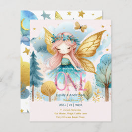 フェアリープリンセス1st誕生日ワンピンクフェアヤコア