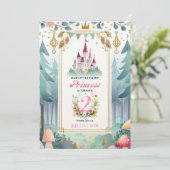 フェアリープリンセス2ndバースデーフェアヤータリーフェアヤコア 招待状 (スタンド正面)