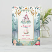 フェアリープリンセス3rdバースデーフェアヤータリーフェアヤコア 招待状 (スタンド正面)