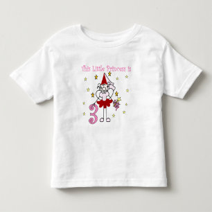 フェアリープリンセス3rd誕生日Tシャツとギフト トドラーTシャツ