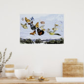 フェアリープリントバイリチャード・ドイル1870 ポスター (キッチン)