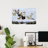 フェアリープリントバイリチャード・ドイル1870 ポスター (ホームオフィス)