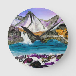 フェアリープールスカイ・スコットランド ラウンド壁時計