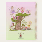 フェアリーベビーシャワーイラスト プランナー手帳 (裏面)