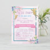 フェアリーベビーシャワー招待状 招待状 (スタンド正面)