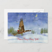 フェアリーホークユール（キリスト降誕祭）はがき シーズンポストカード (正面/裏面)