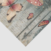 フェアリーマッシュルームゴシック様式のガーデンデコパージュ 薄葉紙 (詳細)