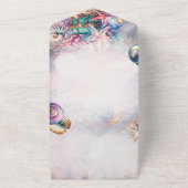 フェアリーマーメイドパーティの招待状 オールインワン招待状 (外側)