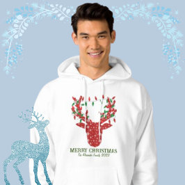 フェアリーモダンライト付きメリークリスマストナカイ Tシャツ