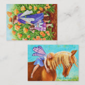 フェアリーライダーダブルサイドアセオプリント 名刺 (正面/裏面)