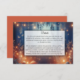 フェアリーライトアンドムーンライトフォレスト魔法結婚ズ エンクロージャーカード