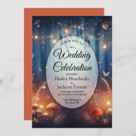 フェアリーライトアンドムーンライトフォレスト魔法結婚ズ 招待状