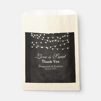 フェアリーライト&ハートの好意バッグ フェイバーバッグ