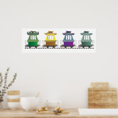 フェアリーランドのジョリートロリートレインポスター ポスター (キッチン)