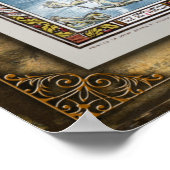 フェアリーランドの古代地図 ポスター (角)