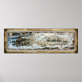 フェアリーランドの古代地図 ポスター