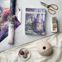 フェアリーランドの童話ダークブルーパープルとグリーン