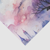 フェアリーランドの童話ダークブルーパープルとピンク 薄葉紙