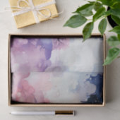 フェアリーランドの童話ダークブルーパープルとピンク 薄葉紙