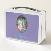 フェアリーランドへようこそパーソナライズされた メタルランチボックス (裏面)