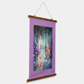 フェアリーランドへようこそ 吊り下げ型タペストリー (傾斜あり)