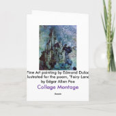 フェアリーランドエドムンドゥラックファインアートカード カード (裏面)