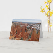フェアリーランドキャニオンアットブライスキャニオンナショナルパーク カード (黄色い花)