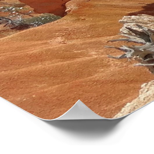 フェアリーランドキャニオンアットブライスキャニオンナショナルパーク ポスター (角)